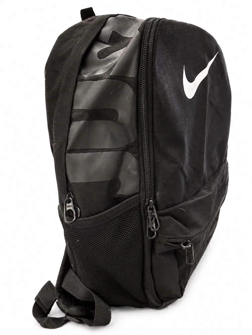 Nike Black Backpack with White Swoosh - Picture 6 of 10